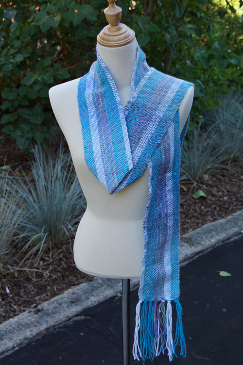 Crochet Woven Scarf Pattern