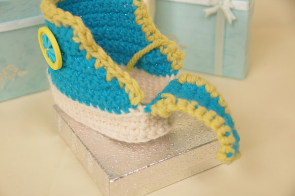Baby Crochet Sneakers Tutorial
