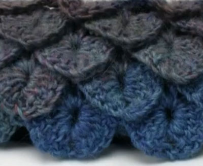 Crochet: Crocodile Stitch